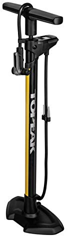Topeak Joeblow Pro Digital Standpumpe aus Gehärtetem Stahl mit Gummigriff in der Farbe
