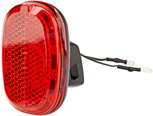 busch+müller 202441 Unisex – Erwachsene Secuzed Plus Rücklicht, rot, Einheitsgröße