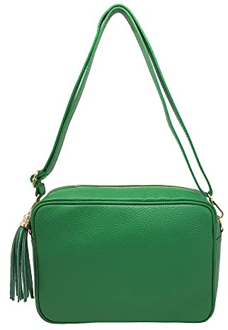 Chicca Borse Tracolla Donna Borsa in Pelle Italiana Borsetta a Spalla