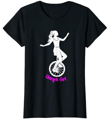 Einrad Mädchen T-Shirt