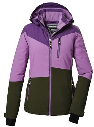 Killtec Damen Skijacke Funktionsjacke mit Kapuze KSW 197 WMN SKI Jckt wasserdicht, atmungsaktiv 00485-dunkelorchidee 46