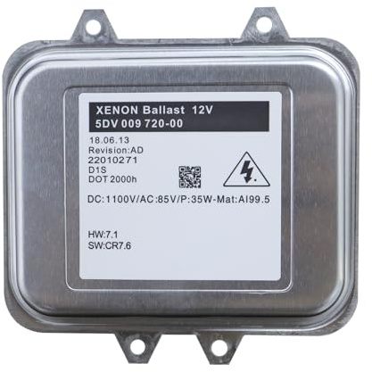 ADAURIS D1S D1R Xenon-Scheinwerfer-Vorschaltgerät, HID-Vorschaltgerät, Xenon-Vorschaltgerät, Steuergerät, kompatibel mit 5DV 009 720-00, Vauxhall Insignia, für Opel Astra J, für Opel Insignia