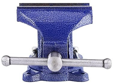 Tornillo de Banco de Hierro Fundido, Base Giratoria, 5 Pulgadas, para Taller de Herramientas