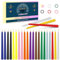 Tobeape 24 Pack 10 Tall Colored Taper Candles, Dripless Unscented Colorful Candlesticks for Birthdays Dinner Party Home Décor, Long Burning Spell Chime Candles for Witchcraft Ritual Prayer Meditation