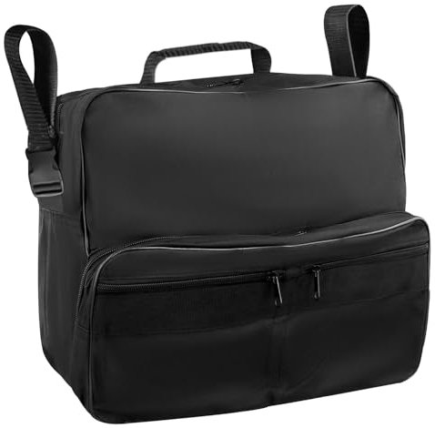 QWORK® Wheelchair Bag, 35x33x19cm Wheelchair Bags for Back of Chair, Wheelchair Accessories, Wheelchair Storage Bag