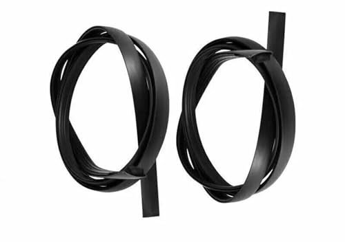 DZSQTUND Guarnizioni Porte e finestrini Auto per Toyota per Sequoia 2008-2021 75551-0C080 75552-0C080 Coppia Auto Tetto A Goccia Finitura Stampaggio Strisce di Tenuta Trim Guarnizione Porta Auto