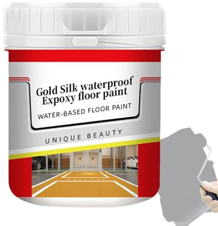 Pintura para pisos impermeables,Pintura para pisos de concreto | Pintura epoxi para pisos de concreto a base de agua: bloquea la pintura de sellado de aire y agua para la protección de pisos de