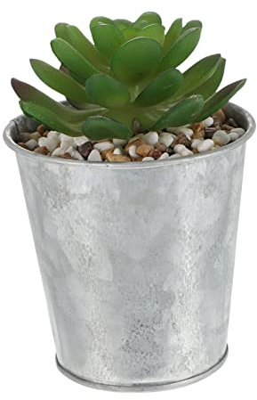 ifundom Mini Künstliche Sukkulenten Bonsai Lebensechte Kunstpflanze Mit Kunststofftopf Dekorative Zimmerpflanzen Ohne Gießen Langlebige Deko Für Wohn Büroräume