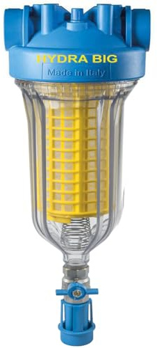 purway® HYDRA BIG 1 RLH 90 mcr Rückspülfilter Wasserfilter Brunnenfilter | Selbstreinigender Vorfilter mit Backwash Filter für eine einfache Reinigung und zuverlässige Filterleistung