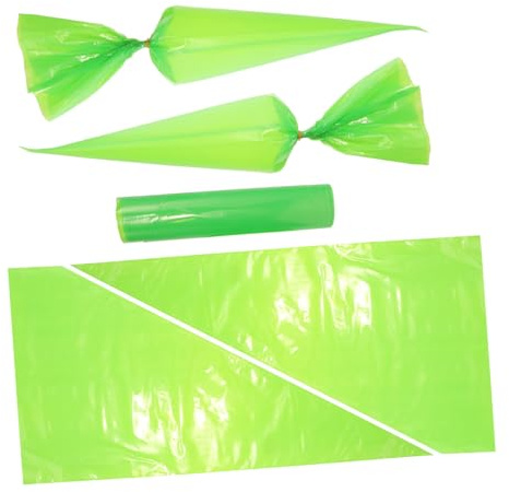 Sewroro 50 Bolsas Para Lechada De Azulejos y Cemento, Saco De Albañilería Resistente De Ldpe, Herramienta Para Juntas De Azulejos, Uso En Construcción, Paquete Verde De 50 Unidades