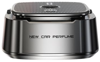 Ambientador para coche - PC, 3.35x1.51 pulgadas, atomizador ultrasónico | aromaterapia con control táctil | Difusión de perfume con apagado automático, difusor de para coche para interior aut