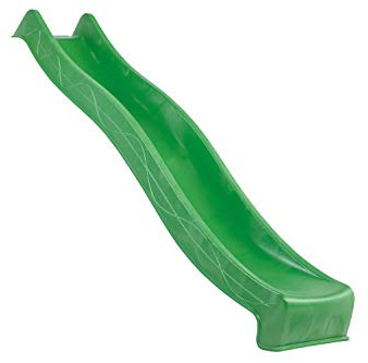 AVANTI TRENDSTORE - Suri - Scivolo Lungo in plastica Disponibile in Diversi Colori. Dimensioni LL 290x49 cm (Verde)