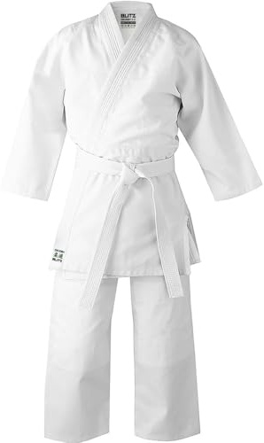 Blitz Okuden Judo Gi - White - 5/180cm