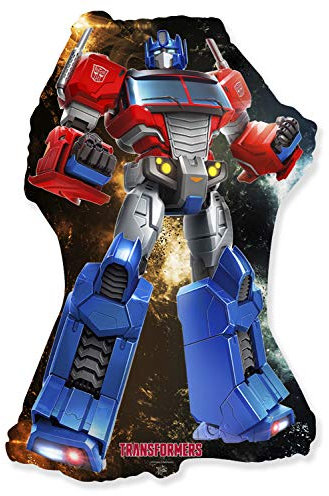 Ballonim Ballon Optimus Prime Transformers - XXL - 75 cm - Décoration d'anniversaire - Ballon Gonflable - Décoration Happy Birthday