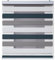 Estores Noche y Día Premium con Galería y cadeneta en Aluminio Máxima Calidad, Estores enrollables con Doble Tejido, Estor Noche y Dia | Color Tricolor, 120 cm x 250 cm STORESDECO