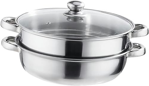 Cuiseur À Vapeur En Acier Inoxydable, Casseroles À Double Couche, Marmite À Légumes, Cuiseur À Riz, Cuiseur À Vapeur Pour Boulettes de Dim Sum, Cuiseur À Vapeur Pour Aliments, Couscous, Casse
