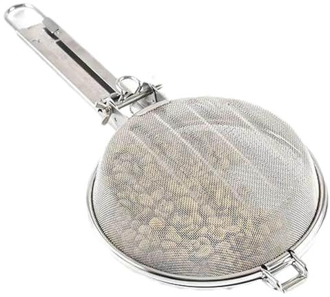 itrimaka BBQ Grilling Basket,Stainless Steel Barbeque Griller Mesh BBQ Basket - Multipurpose Barbecue Accessories Mesh Barbeque Grill for Home Restaurant