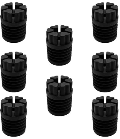 JUUPINE 8pcs Anti-Vibrations feet Shock Absorption Rubber Cushion for Bambu Lab X1X1C X1E P1P P1S Series, 3D Printer Accessories for BambuLab X1 P1P P1S Series Anti-Slip Cushioning Rubber Foot Mats.