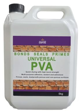 WPE® Universal Multi-Purpose PVA Glue, Bonds, Seals & Primes Versatile Sealant, Adhesive & Admixture for Crafting, Wood, Paper, Fabric, and DIY Projects – Strong, Fast-Drying, Non-Toxic Formula 2.5KG