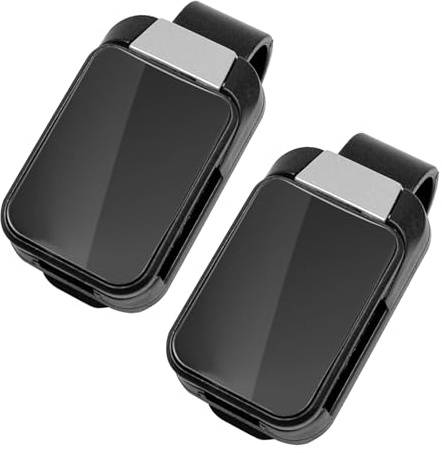 LPEPLL Brillenhalter für Auto Sonnenblende, 2 Pack Brillenhalter für Auto, Auto Gadgets Brillenhalter für Auto Visier Zubehör, Ticket-Kartenclip
