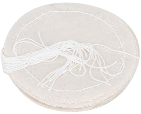Filtres de café Réutilisables, Filtre à Chaussettes de café avec Coton 10pcs en Tissu pour Pot Siphon