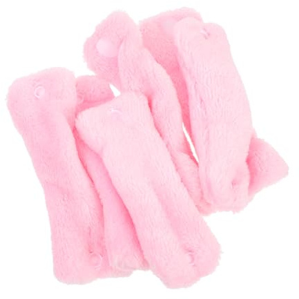 CLISPEED 6 Stück Teiliges Fleece Haartwister Weiche Schlafwickler für Frauen Schonende Lockenwickler für Dickes Dünnes Glattes und Lockiges Haar Komfortables DIY Haarstyling