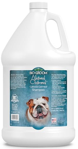 Bio-Groom Oatmeal Dog Shampoo - for Allergies and Itching, Cruelty-Free, Dog Bathing Supplies, Puppy Shampoo for Sensitive Skin, Product Made in USA, Anti-Itch - 1 Gallon