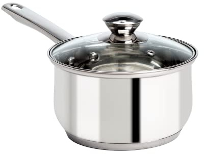 Ecolution Saucenpfanne mit verkapseltem Boden Edelstahl, Silber