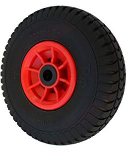 PU Rad 260 mm N-50 B-20 Sackkarre Pannensicher 3.00-4 Sackkarrenrad Vollgummi