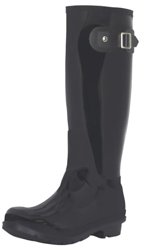 Polar Women’s Waterproof Wellington Boots - Tall Rubber Rain Wellies with Slip-Resistant Sole - Durable Outdoor Festival & Garden Footwear
