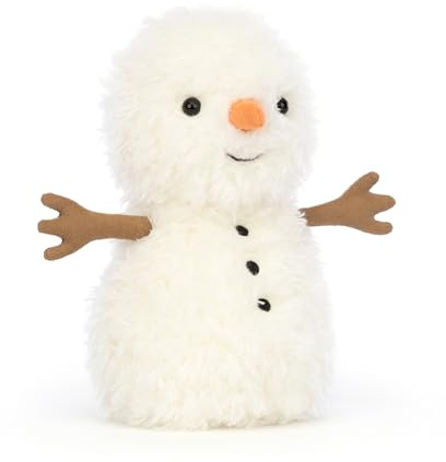 Jellycat Little Snowman - H : 18 cm x L : 10 cm