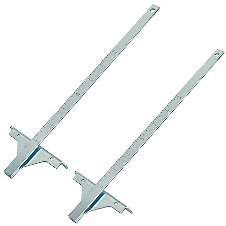 RMSPO 381091-00 Circular Saw Guide For Dewalt DC390K, DW936, DC300, DC310, DCS391B, DCS393, DC390B Edge Guide Cordless Circular Saw-2Pcs