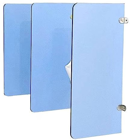 Urinaltrennwand, Sichtschutz für Herrenurinale, Toilettentrennwand, an der Wand montierte Sichtschutztrennwand für Herrenurinale, wasserdichte Urinaltrennwand für Hotels/öffentliche Toiletten