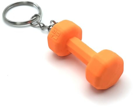 Porte-clés d'haltères, porte-clés d'haltères,Ornements de sac à dos Barbell - Porte-clés de nouveauté, porte-clés, accessoires de sports de plein air pour salle de sport, belle salle de musculation
