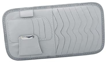 PAMINGONO Cd-aufbewahrungsclips fürs Auto Sonnenblenden-brillenhalter Geldscheinfach-clip Notizzettelhalter Organizer für Fahrer Passend