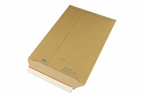 Wellpapp-Versandtasche, A3, braun, Abm (LxB): 330x490mm, mit Selbstklebeverschluss, 300 Stück, VerPal