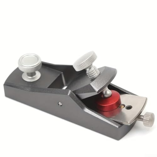 Raboteuse manuelle en alliage d'aluminium de précision CNC avec lame en acier VG10 pour une meilleure efficacité du travail du bois et des surfaces de coupe plus propres