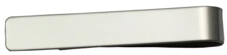 Slipsnål 2 delar/lös män slipsnålar rostfritt stål för 48 x 8 x 0,8 mm bröllopsklämmor bar smycke, En Storlek, Agarträ, Ingen ädelsten