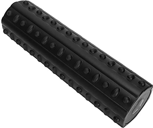 Pongnas Rodillo Masajeador Vibratorio de 5 Velocidades con Carga USB y Material de PU, para Relajar los Músculos y Moldear las piernas.