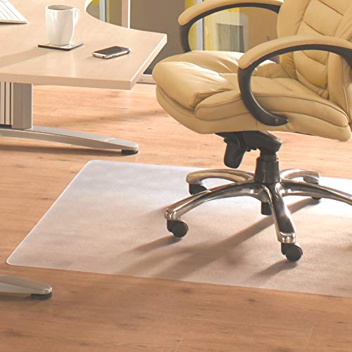 Floortex FC1215225EV Bodenschutzmatte Cleartex advantagemat, für harte Böden und Teppichfliesen, 120 x 150 cm, rechteckig, transparent