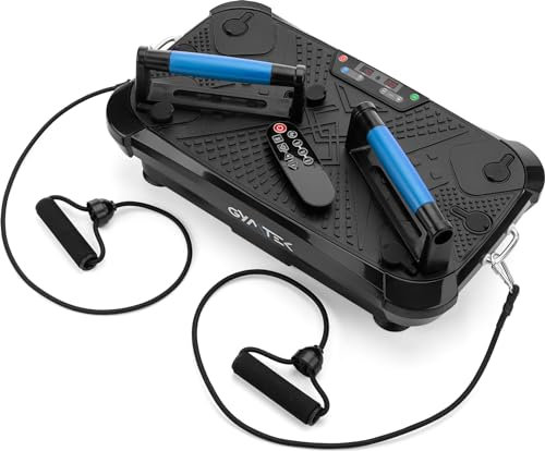 Plateforme Vibrante XP600 Gymtek - Perte de Poids, Plaque Vibrante Fitness, Appareil de Sport, Machine pour Maigrir