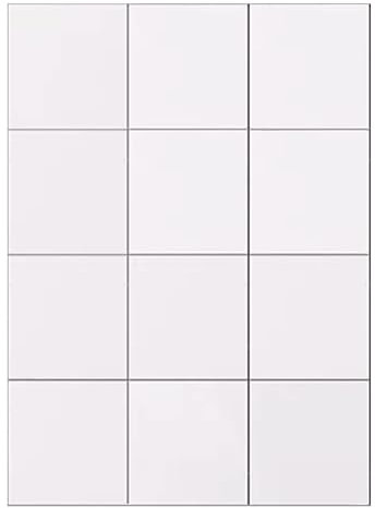 LISSEK 8er Set Spiegelfliesen Klebespiegel Spiegelkacheln 20 x 20 cm 8-TLG. Spiegel Set