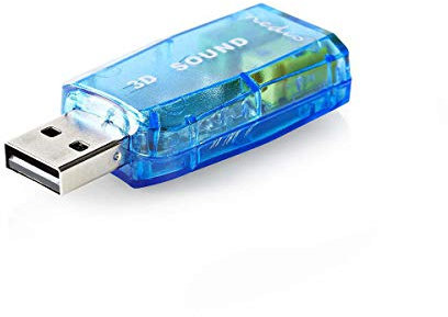 KALEA-INFORMATIQUE Mini Carte Son USB 5,1 avec entrée Micro et Sortie Casque
