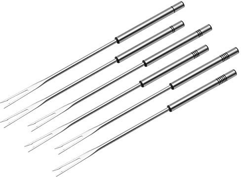 KUHN RIKON Lot de 6 fourchettes à Fondue bourguignonne en pièces (32208 Neuf)