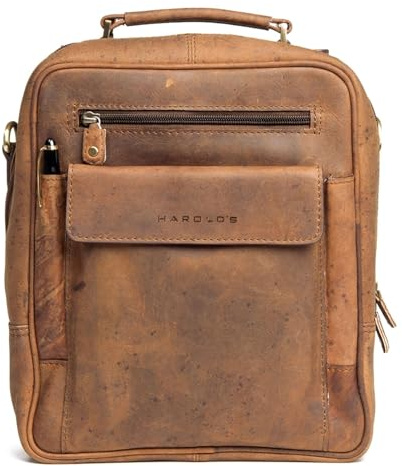 Harold's Flug-Umhänger Herren-Umhängetasche Leder Schulter-Tasche Harolds 417803