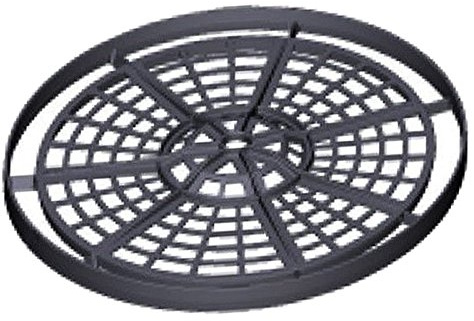 SPARES2GO T 400, T 450, T 550 T-Racer Grate for Karcher K5, K6, K7 Pressure Washer