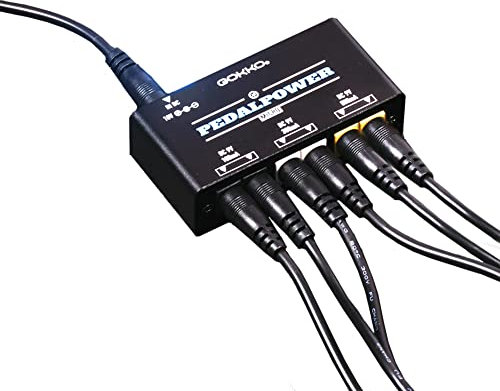 GOKKO Mini Pedal Power Supply with 6 Outputs (GK-37)