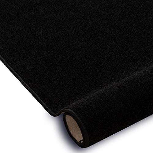 rugsx Teppich Trendy für Wohnzimmer und Schlafzimmer Schwarz 300x500 cm