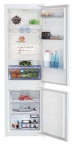 Réfrigérateur combiné intégrable BEKO BCHA275K4SN - 2 portes - 262 L - Semi No Frost - Blanc