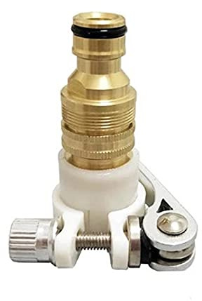 VALINK Sink Faucet to Hose Adapter, Universal 3-in-1 Brass Hose Tap Connectors Set Convertible Faucet Connector Household